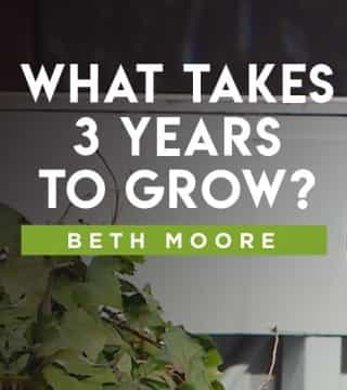 Beth Moore - What Takes 3 Years To Grow?