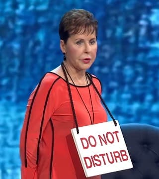 Joyce Meyer - Don't Disturb Me - Part 1