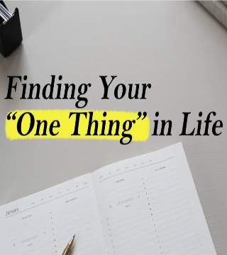 Robert Jeffress - Finding Your One Thing In Life - Part 1