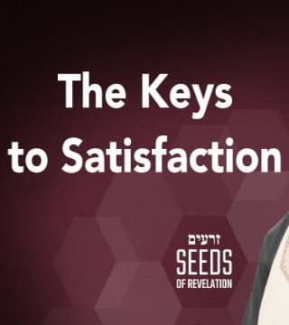 Rabbi Schneider - The Keys to Satisfaction