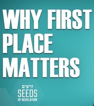 Rabbi Schneider - Why First Place Matters