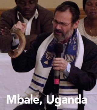 Rabbi Schneider - Mbale, The Shofar's Blow Brings an Anointing
