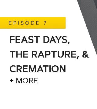John Bradshaw - Feast Days, the Rapture, and Cremation