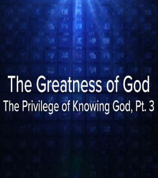 greatness of god