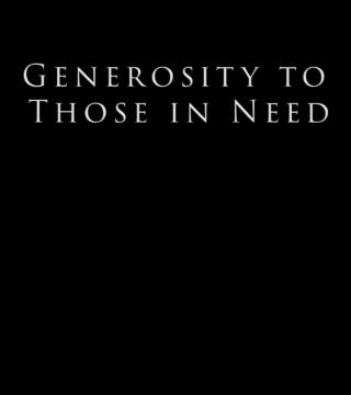 Derek Prince - Generosity to Those in Need