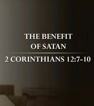 Tony Evans - The Benefit of Satan