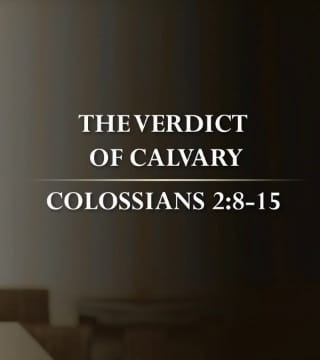Tony Evans - The Verdict of Calvary