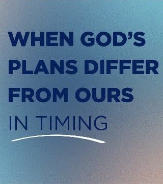 Michael Youssef - When God's Plans Differ from Ours in Timing