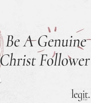 Peter Tan-Chi - Be A Genuine Christ Follower