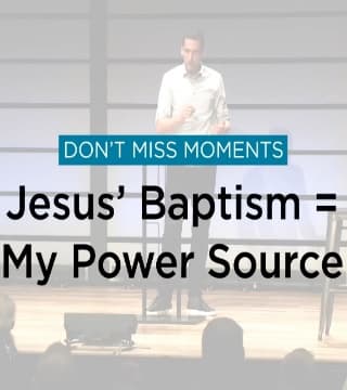 Mike Novotny - Jesus' Baptism = My Power Source