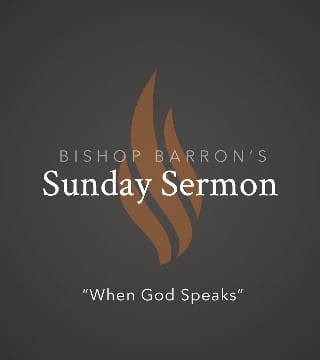 Bishop Barron - When God Speaks