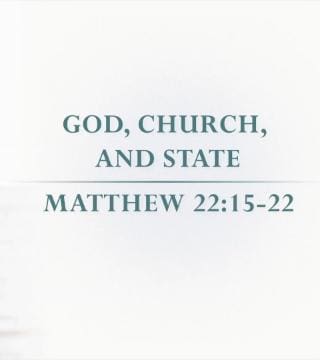 Tony Evans - God, Church and State