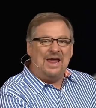 Rick Warren - Who's Pushing Your Buttons - Part 1